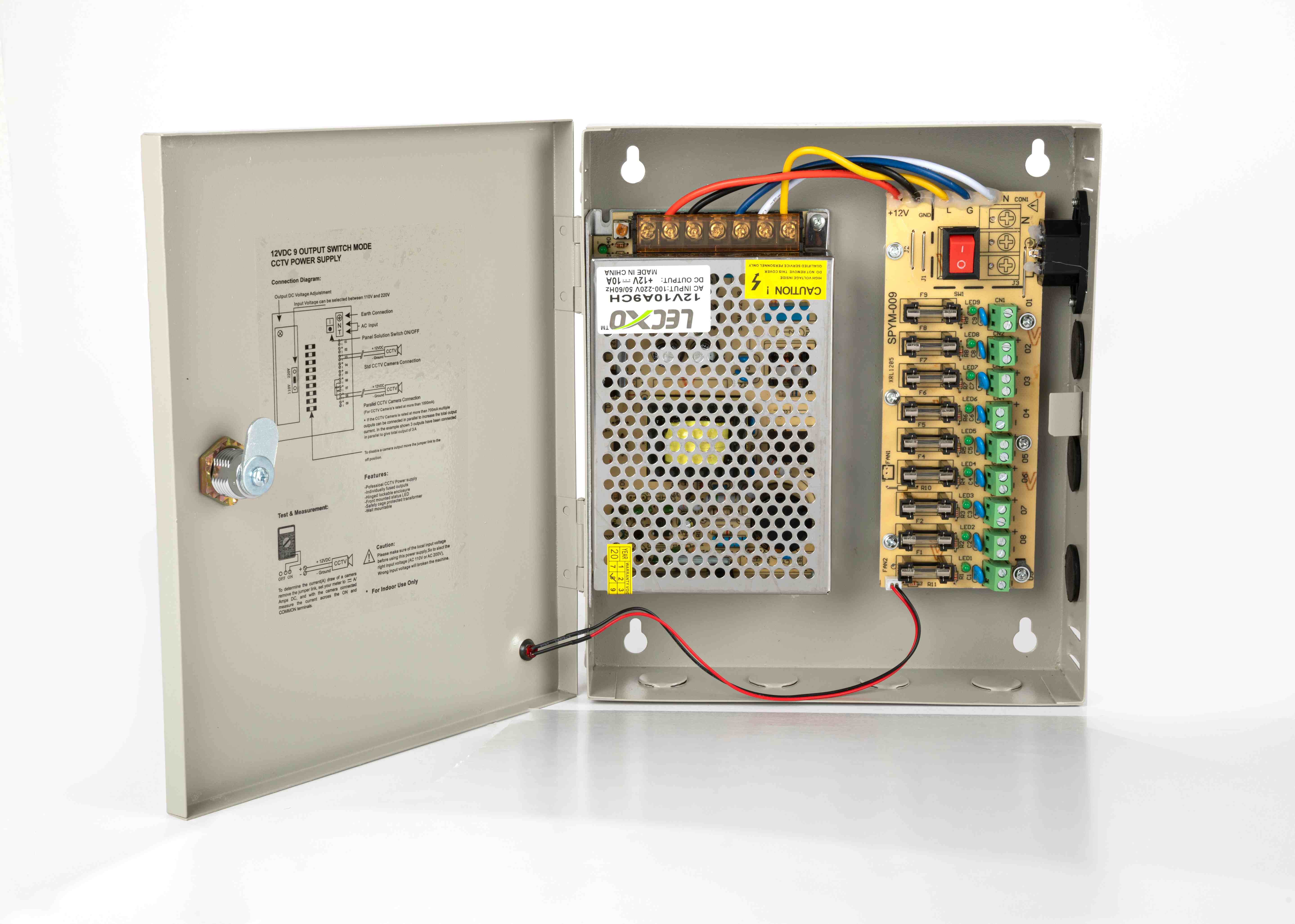 CCTV POWER SUPPLY (Metal)