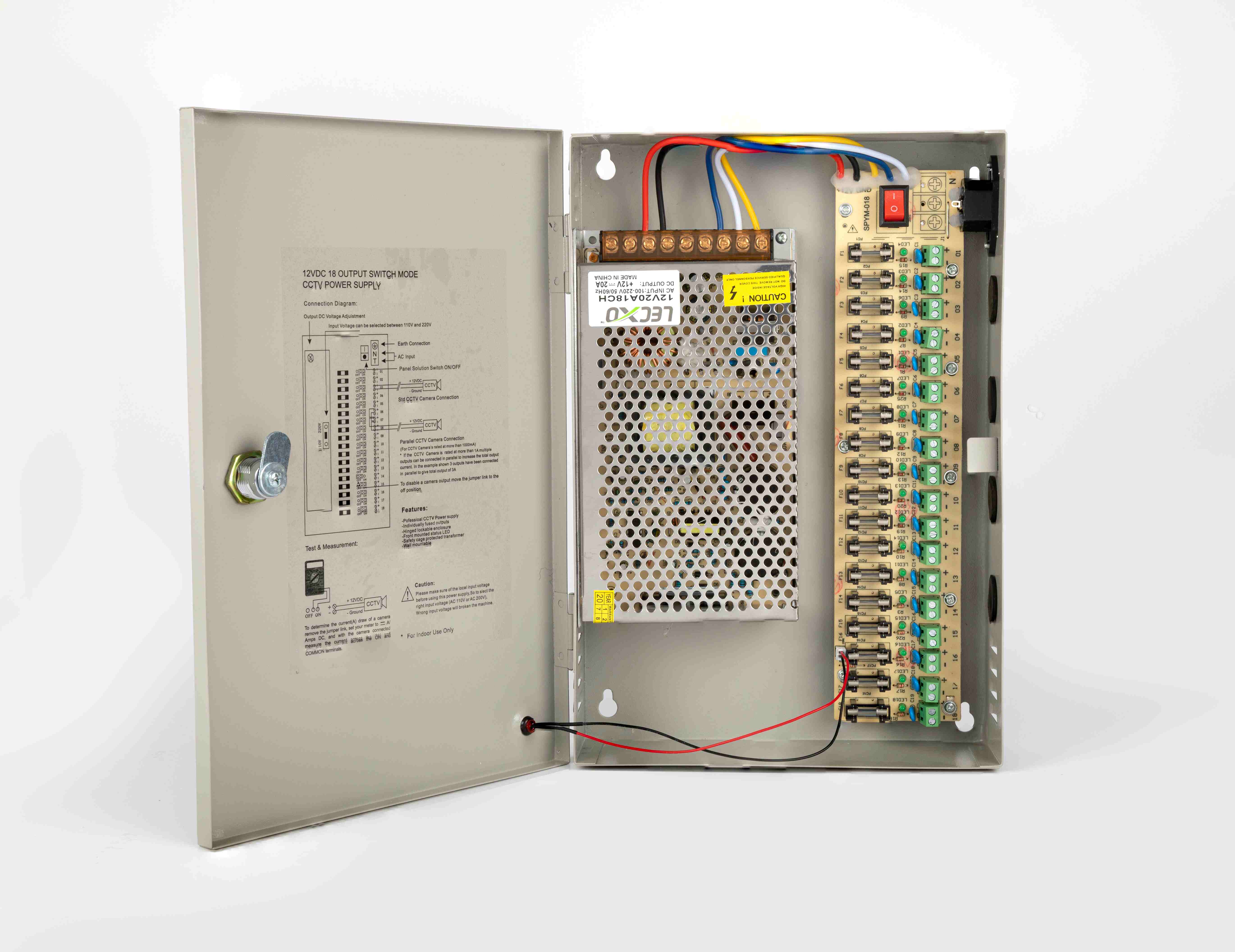 CCTV POWER SUPPLY (Metal)