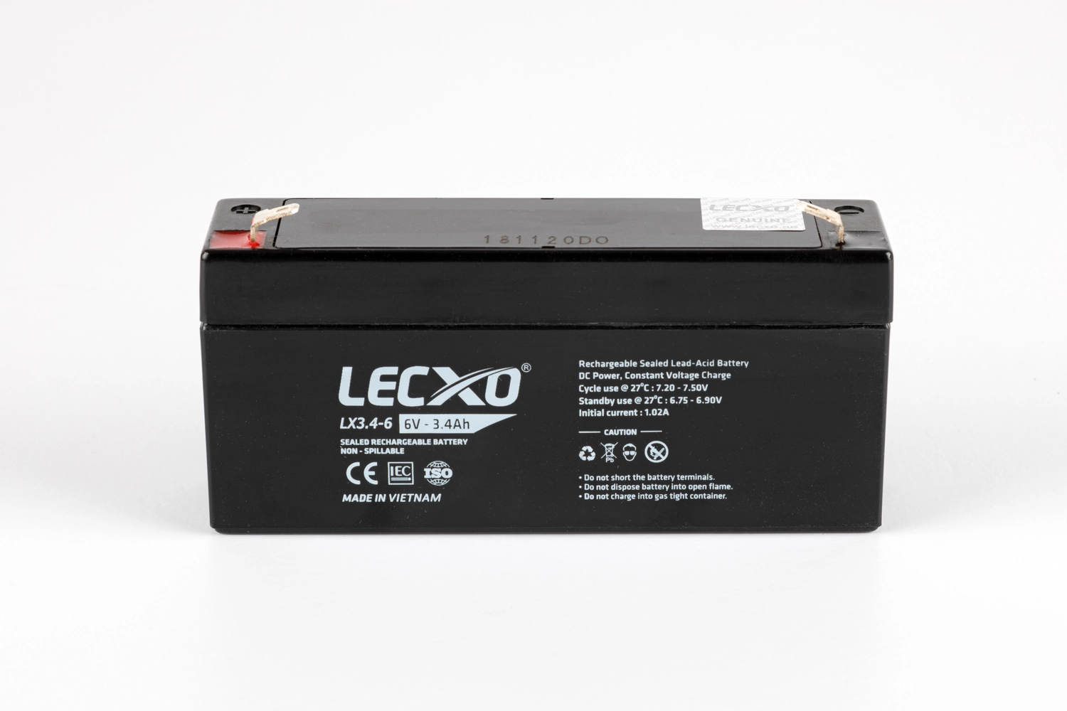 Lecxo Lead Acid Battery (VRLA)
