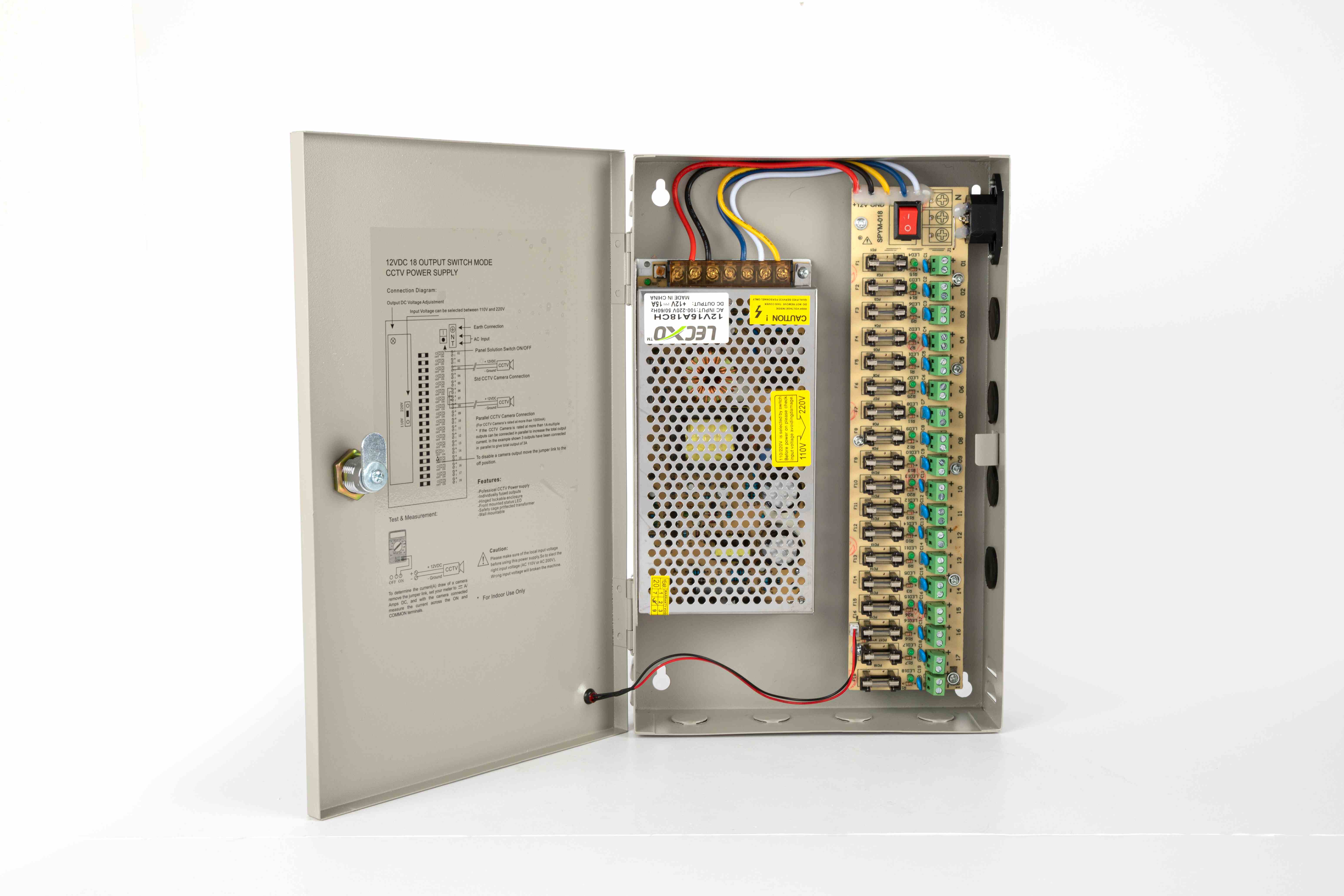 CCTV POWER SUPPLY (Metal)