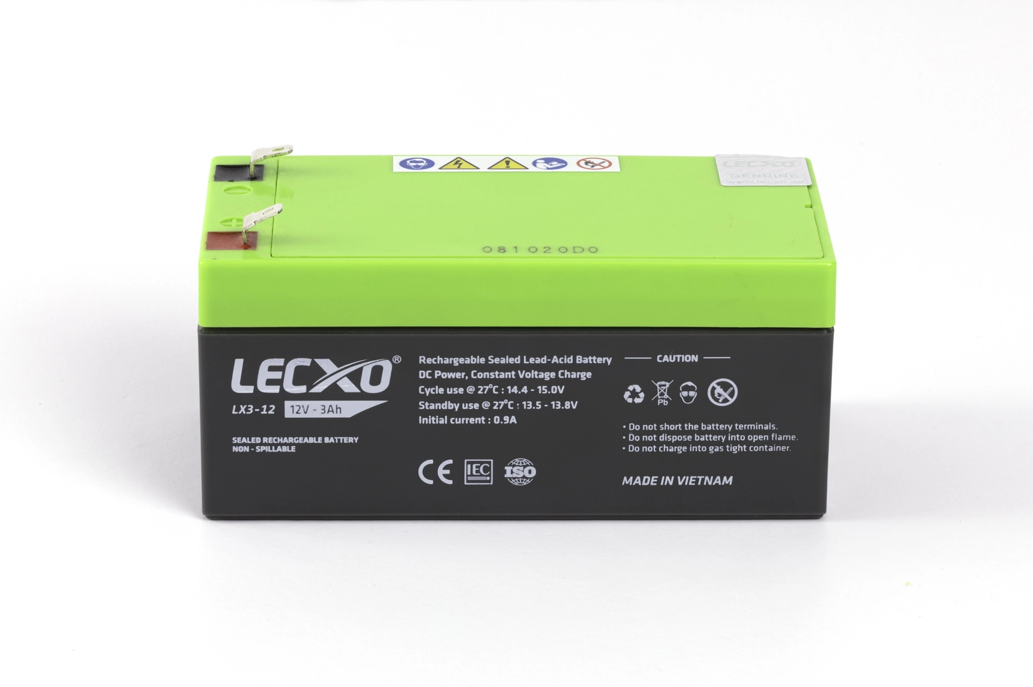 Lecxo Lead Acid Battery (VRLA)
