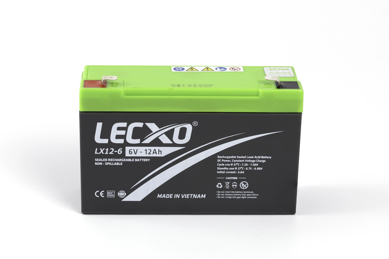 Lecxo Lead Acid Battery (VRLA)