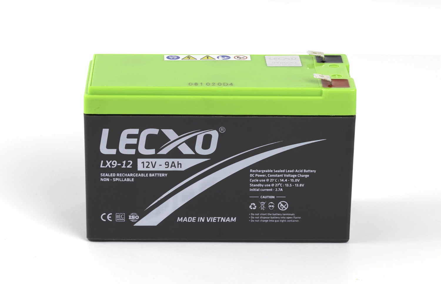 Lecxo Lead Acid Battery (VRLA)