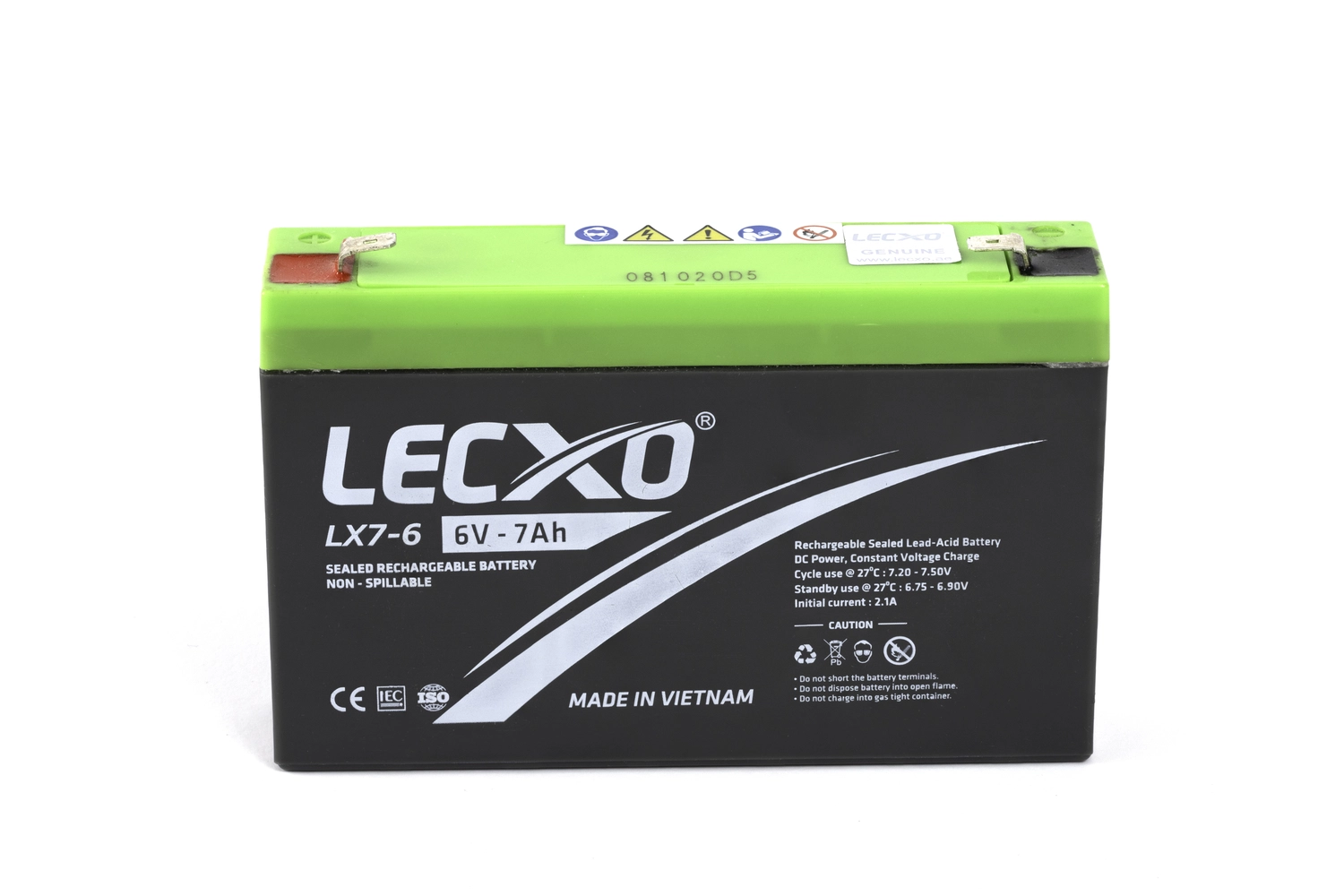 Lecxo Lead Acid Battery (VRLA)