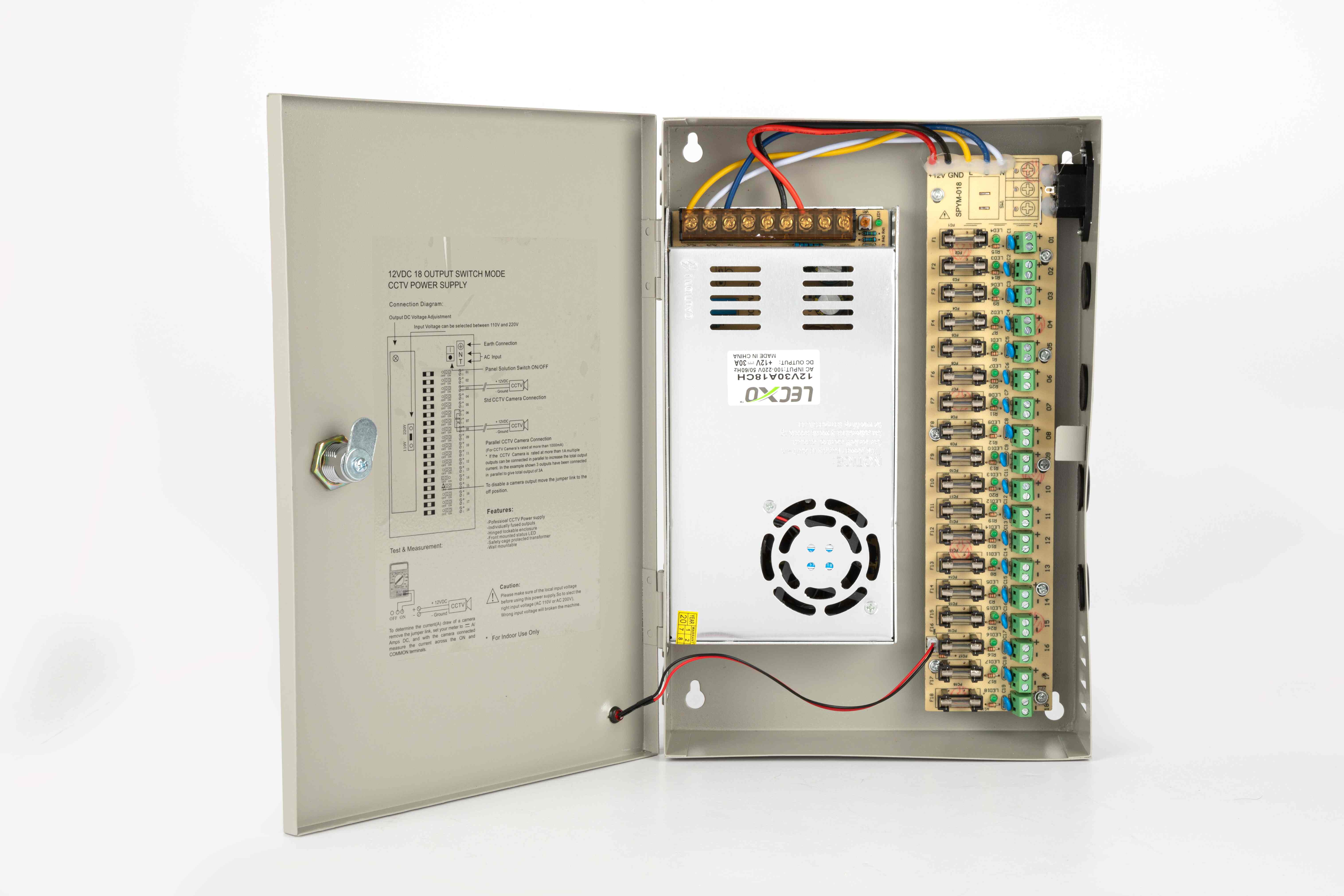 CCTV POWER SUPPLY (Metal)