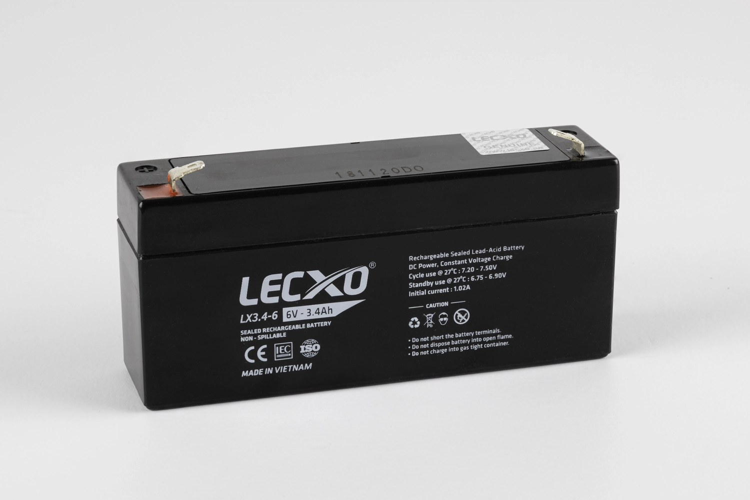 Lecxo Lead Acid Battery (VRLA)