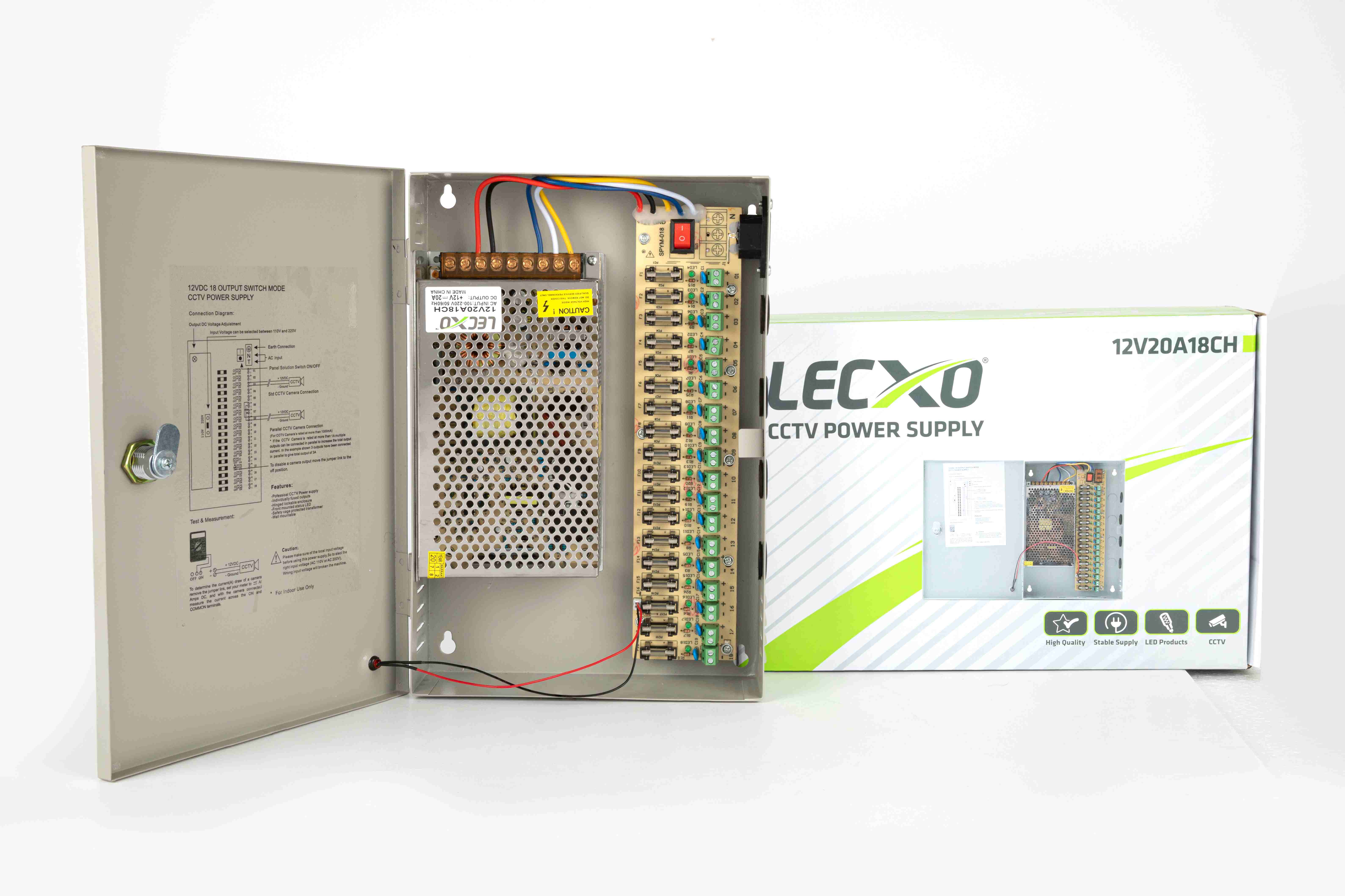 CCTV POWER SUPPLY (Metal)