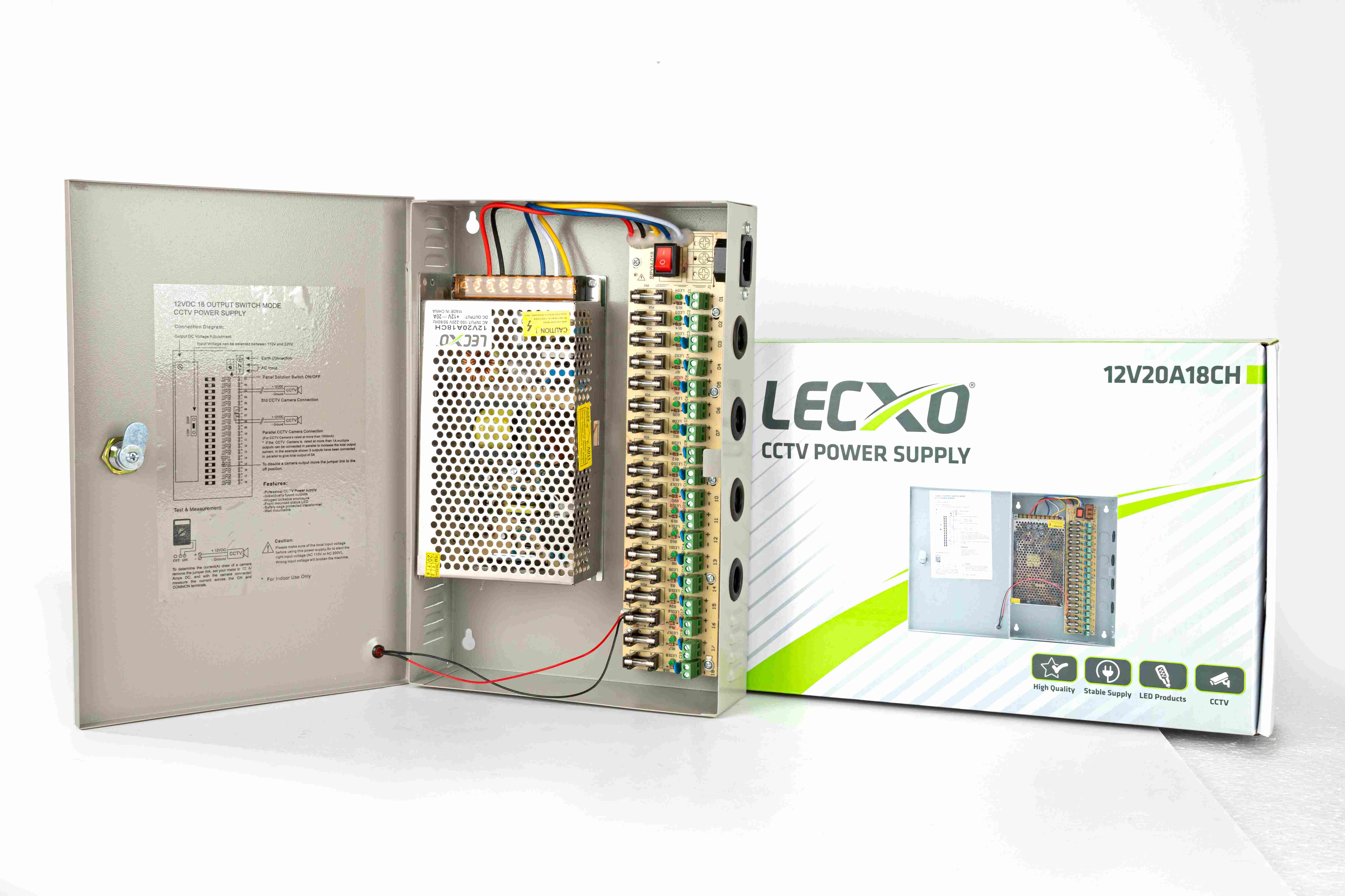 CCTV POWER SUPPLY (Metal)