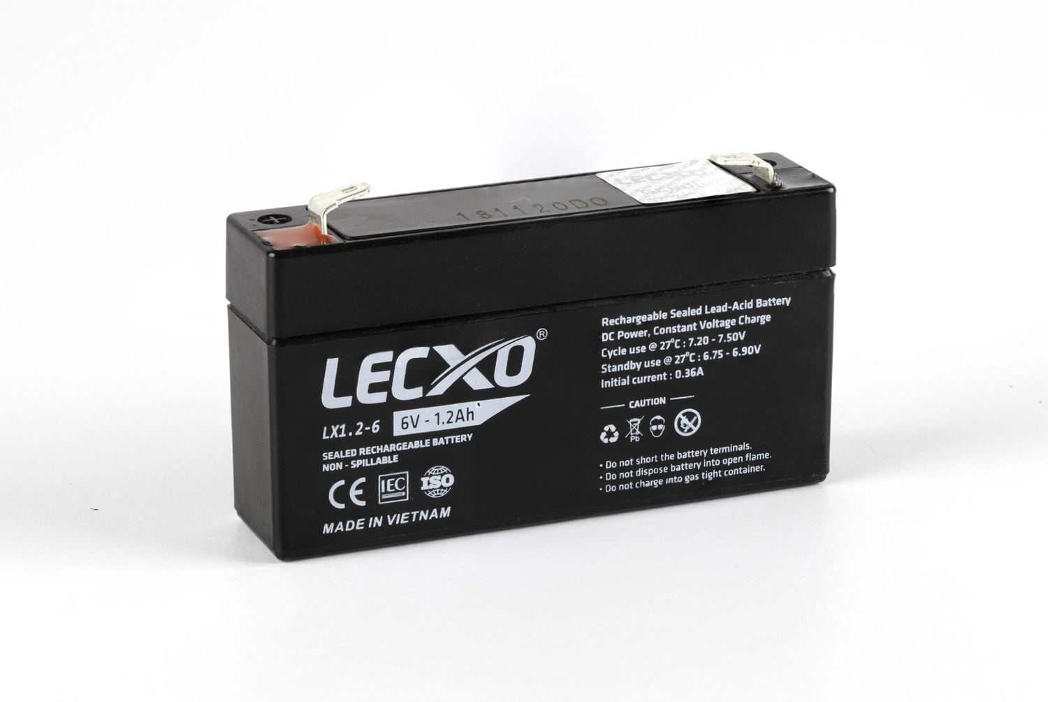 Lecxo Lead Acid Battery (VRLA)