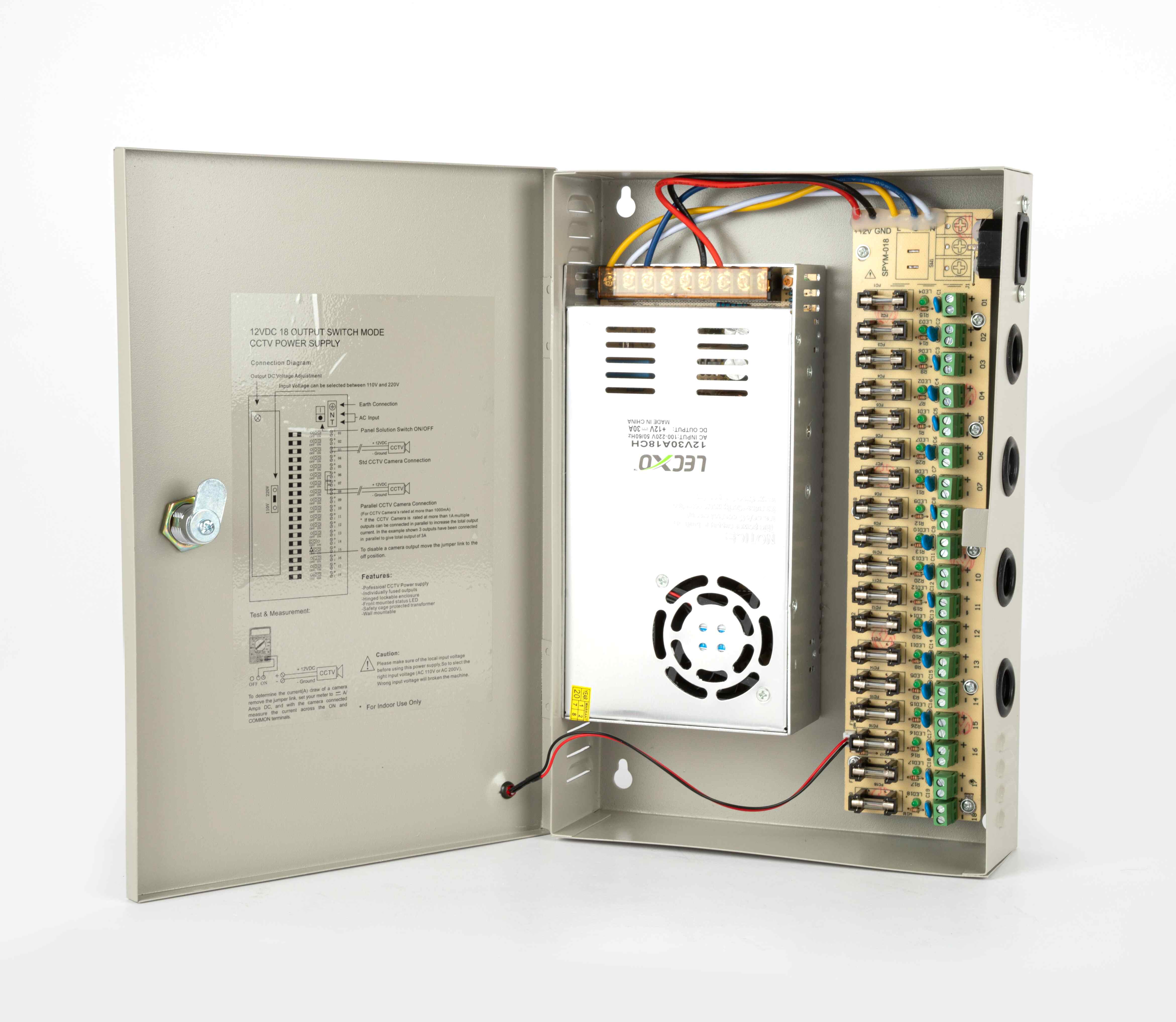 CCTV POWER SUPPLY (Metal)