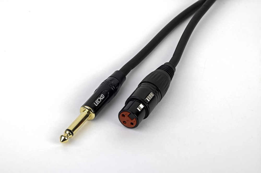  LECXO XLR MALE to MONO JACK CABLE