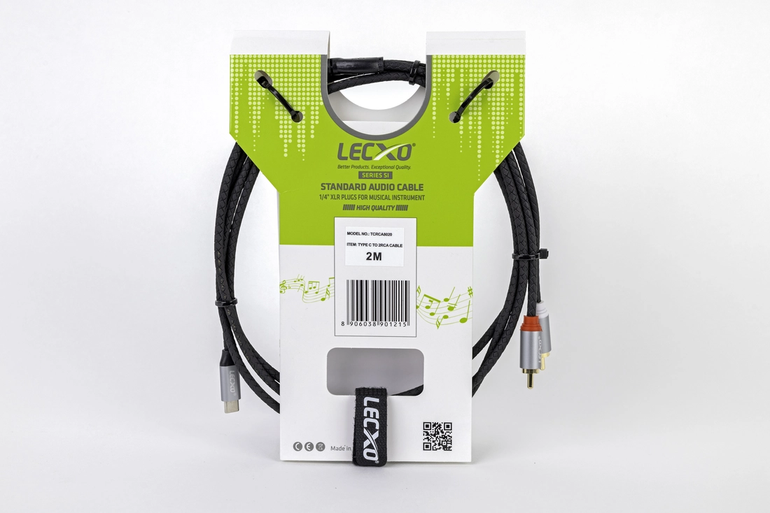  LECXO TYPE C to RCA JACK CABLE