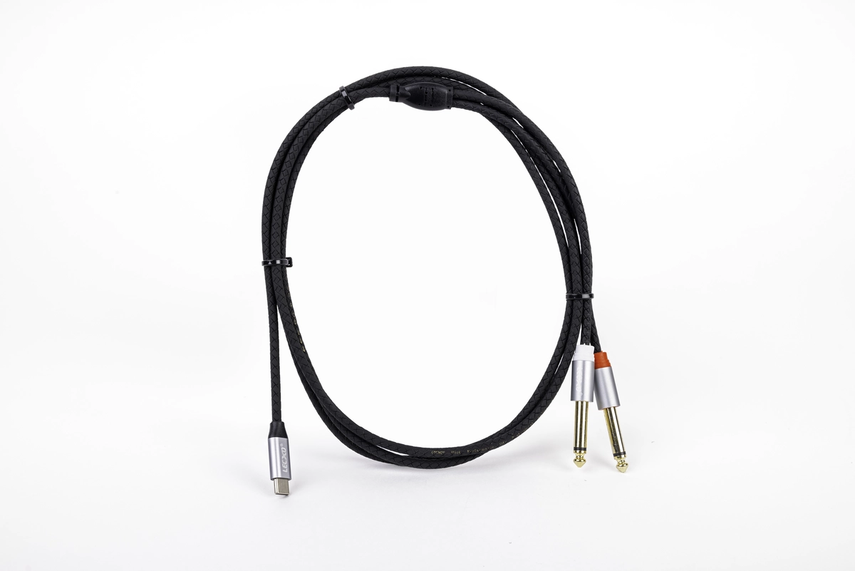  LECXO TYPE C to MONO JACK CABLE