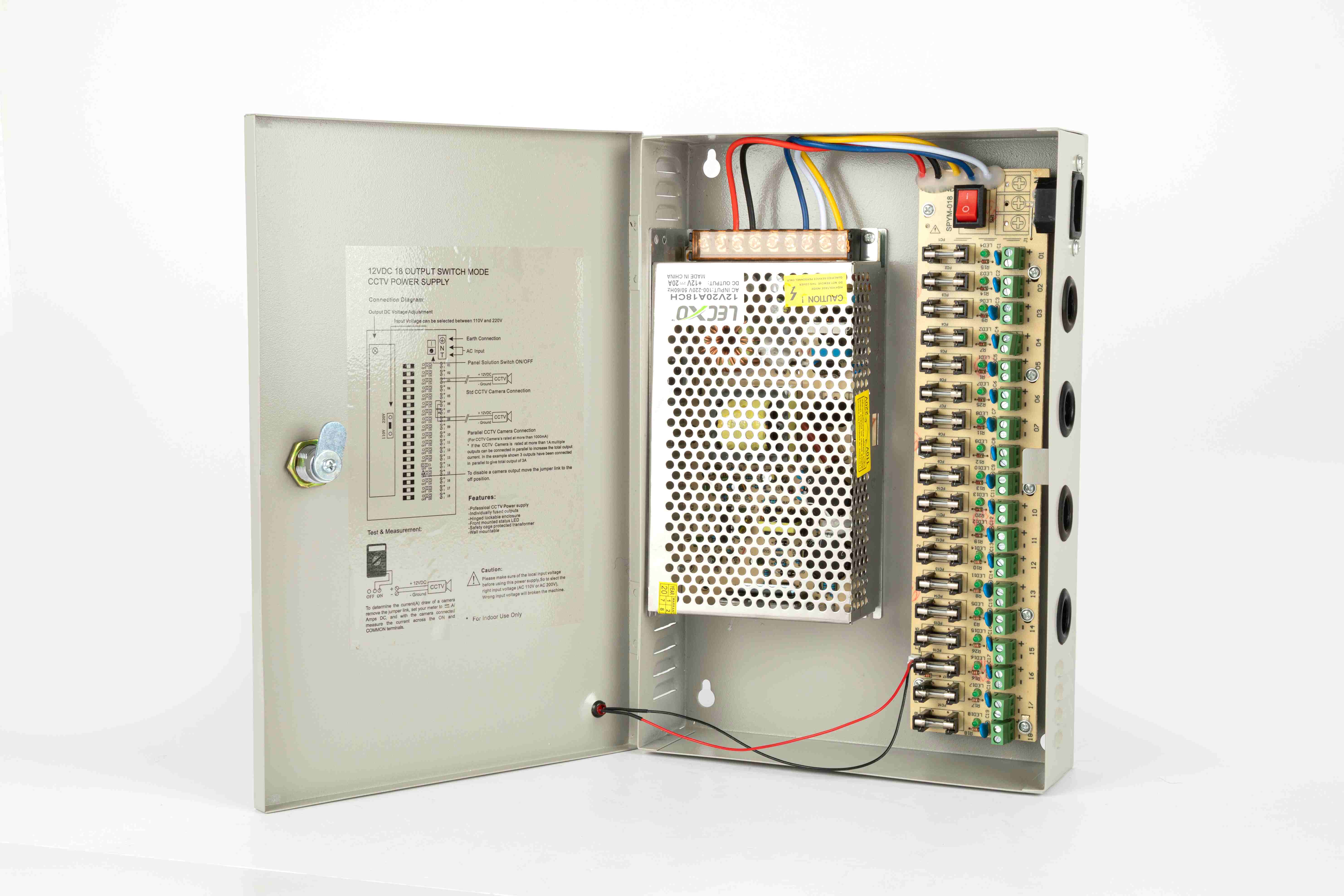 CCTV POWER SUPPLY (Metal)