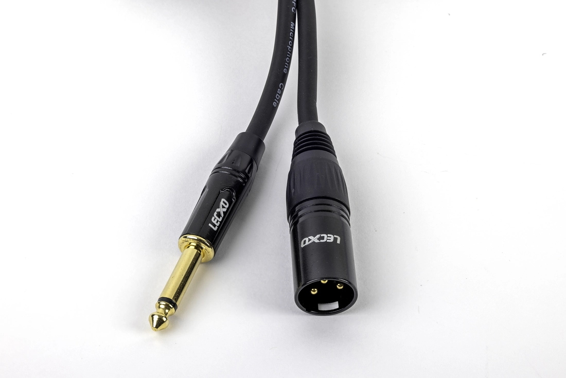 LECXO XLR FEMALE to MONO JACK CABLE
