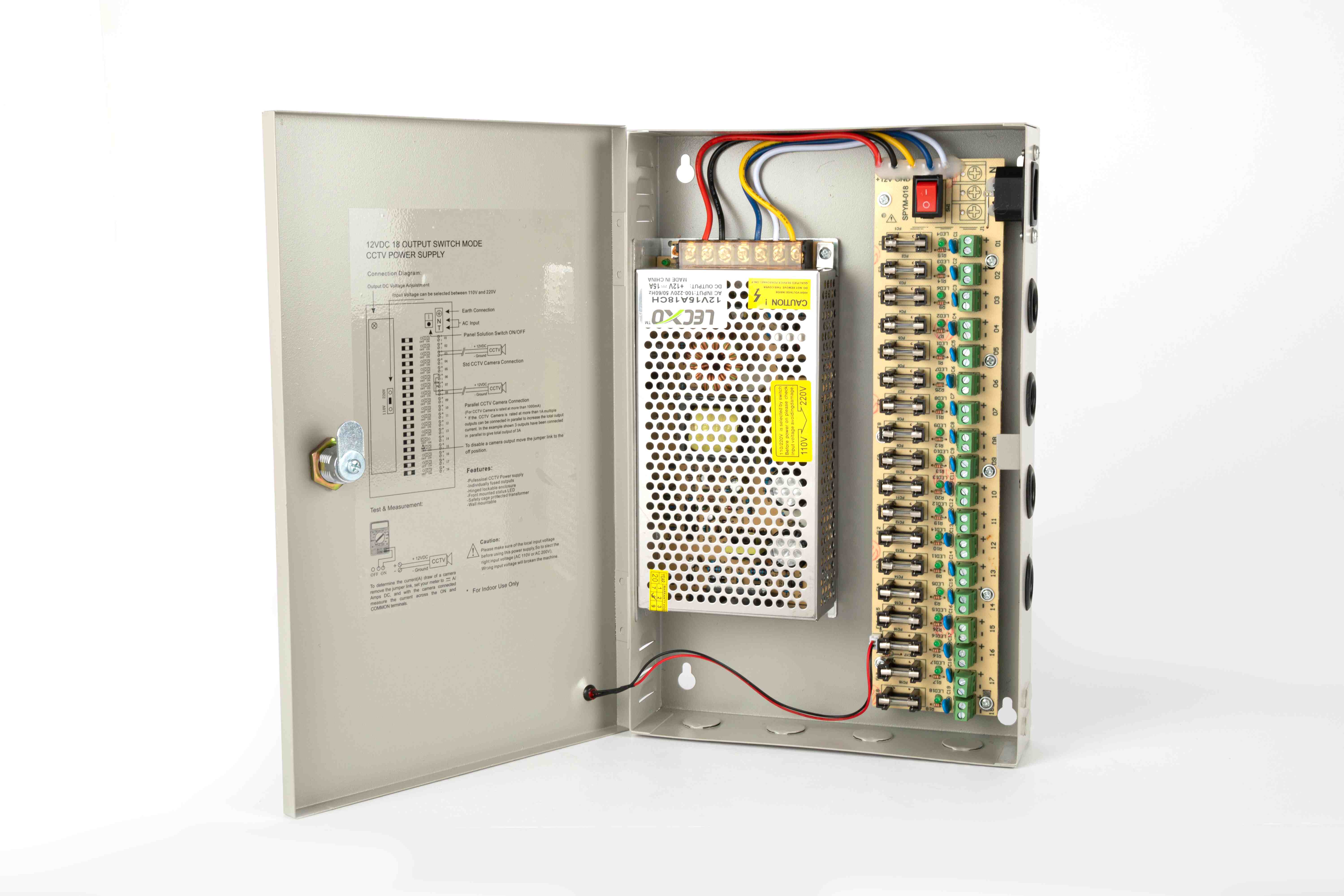 CCTV POWER SUPPLY (Metal)