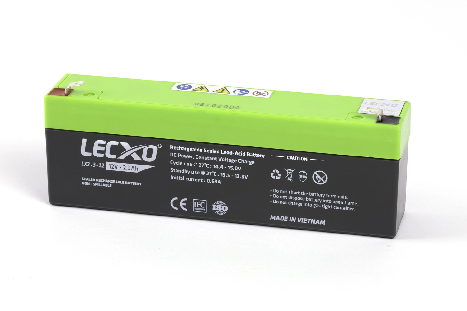 Lecxo Lead Acid Battery (VRLA)